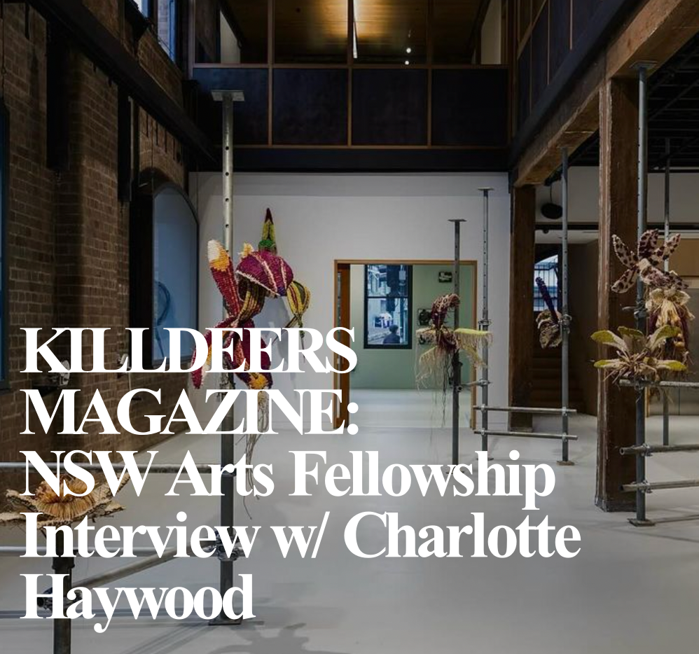 KILLDEERS MAGAZINE Charlotte Haywood Interview