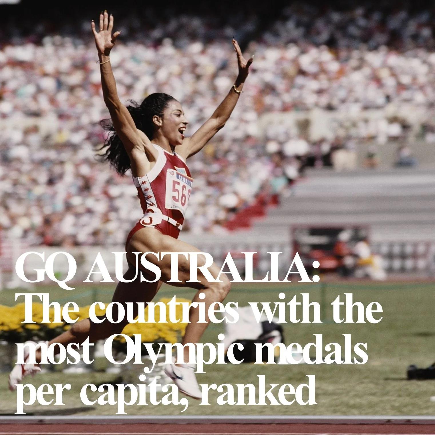 GQ AUSTRALIA Olympics Medals