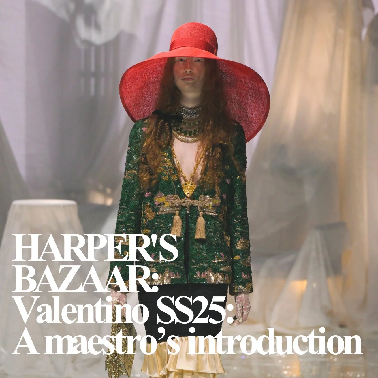 Valentino SS25: A maestro’s introduction