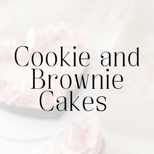 Custom Cookie or Brownie Cake