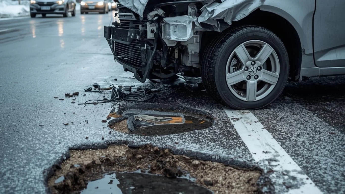 Can I Sue If Road Conditions Caused My Car Accident?