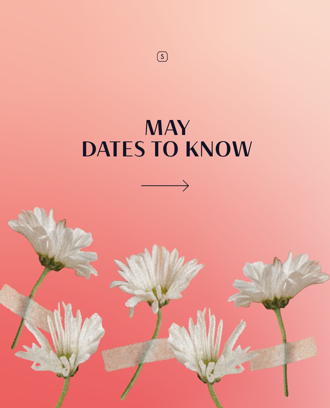 Content ideas are springing up like May flowers! 🌼

Here's our list of May dates to know to help keep your content calendar fresh as a daisy. Which one of these are you adding to your strategy ASAP?

[content strategy, social media managers, content