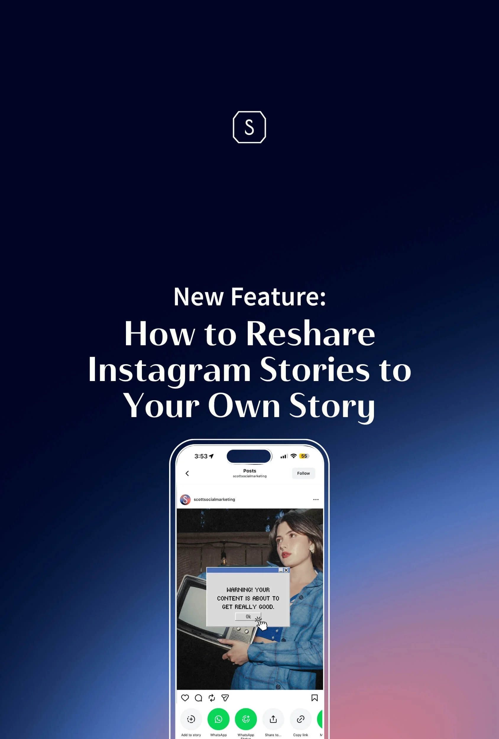 How to Reshare Instagram Stories to Your Own Story