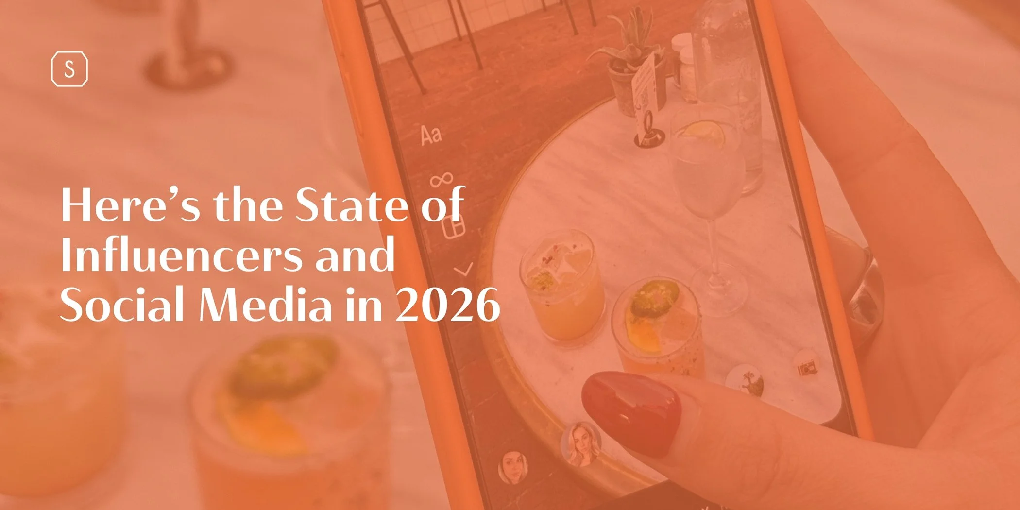 Influencer creating social media content on smartphone for influencer marketing in 2026