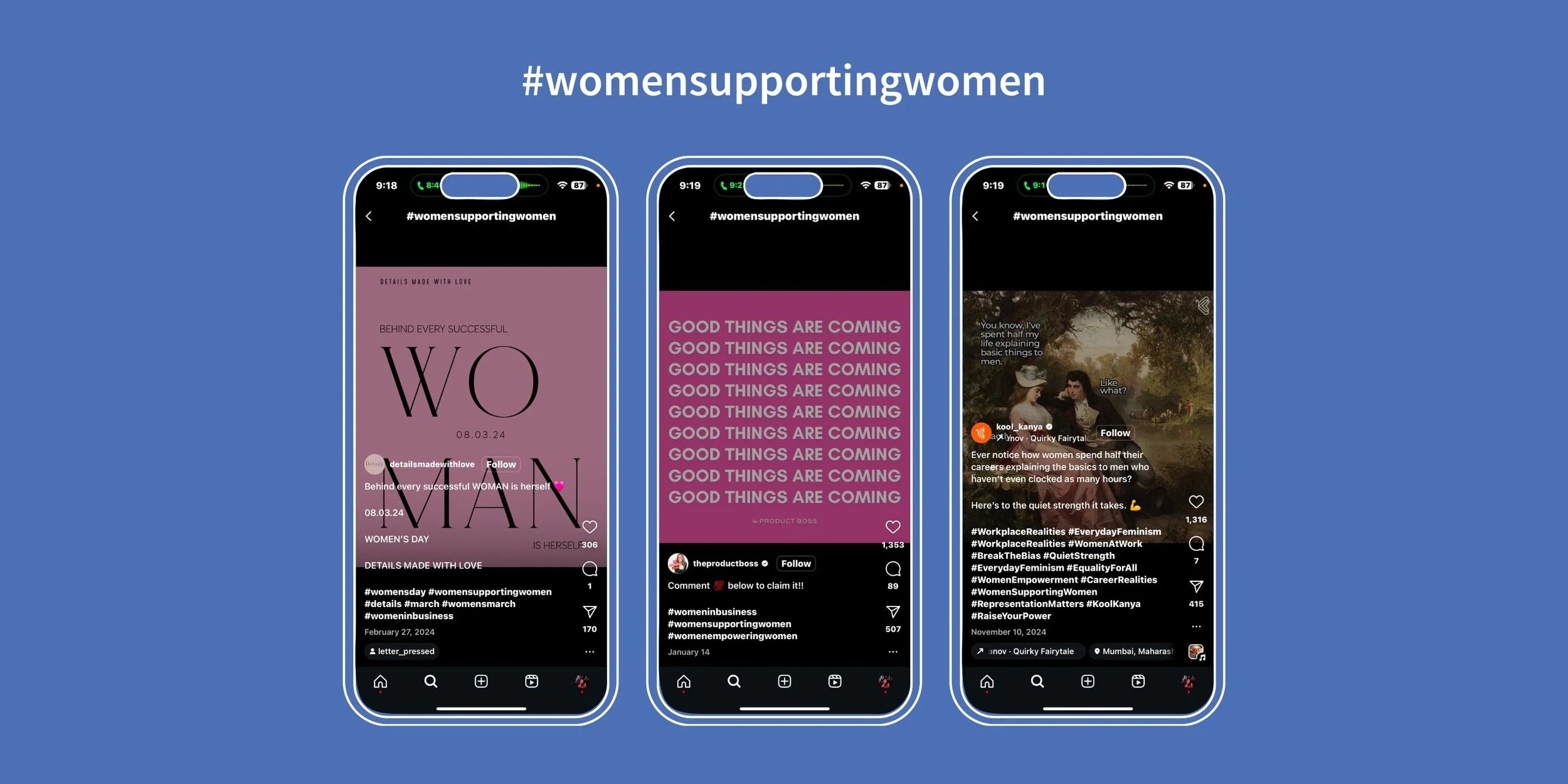 A vibrant challenge or hashtag announcement with bold text and engaging visuals to encourage participation.