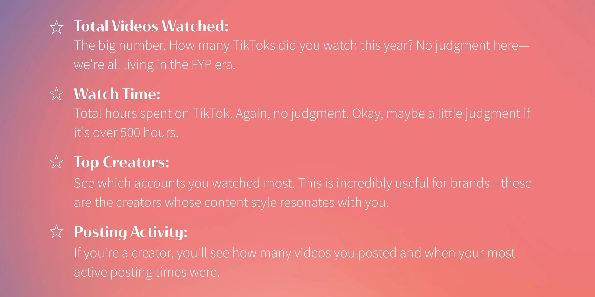 TikTok Wrapped: What Stats You’ll Actually See