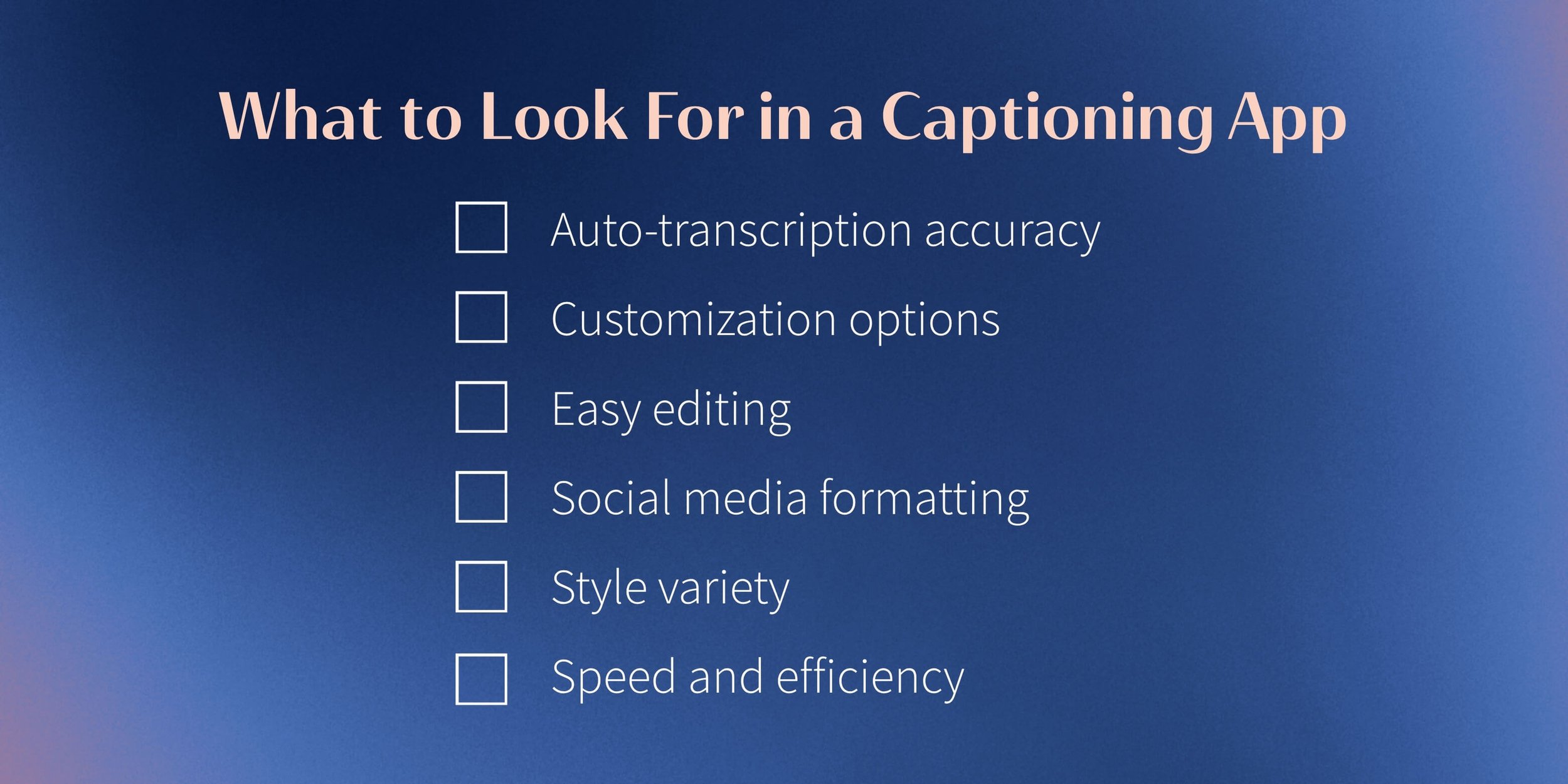 Apps for Instagram Captions: What to Look For in a Captioning App