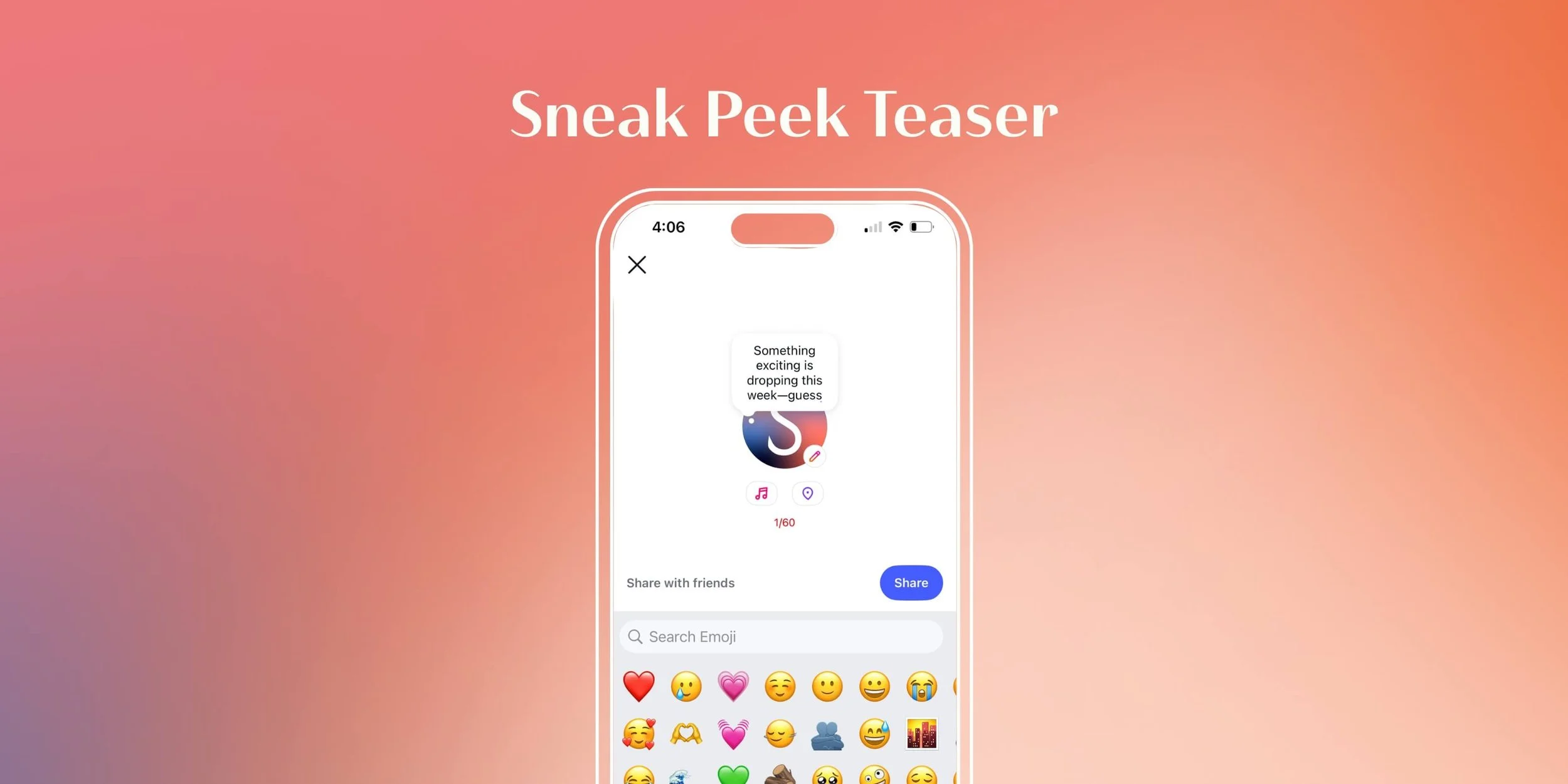 Instagram Notes Prompts: Sneak Peek Teaser