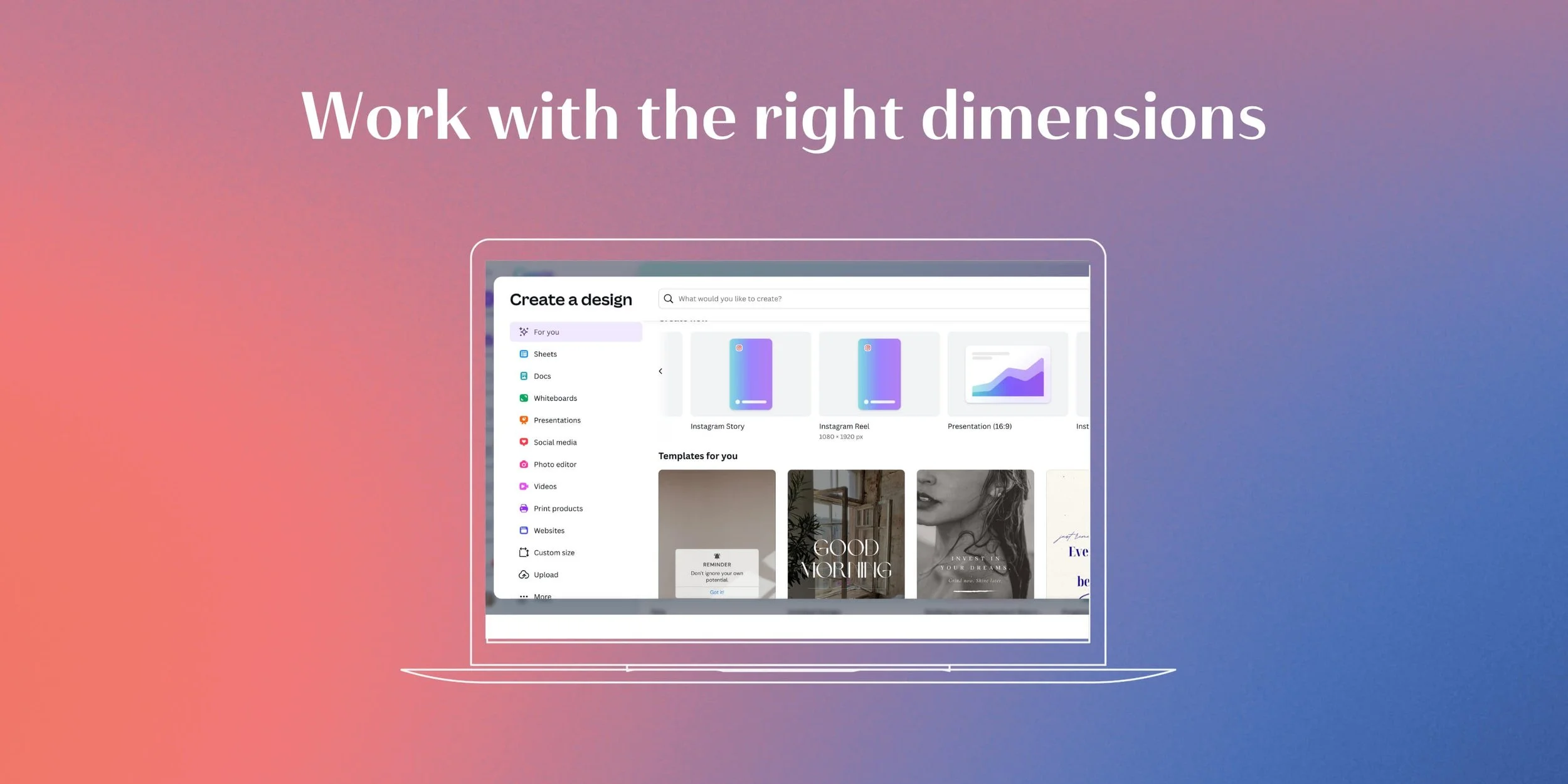 How To Make a Reel on Canva: Work With the Right Dimensions