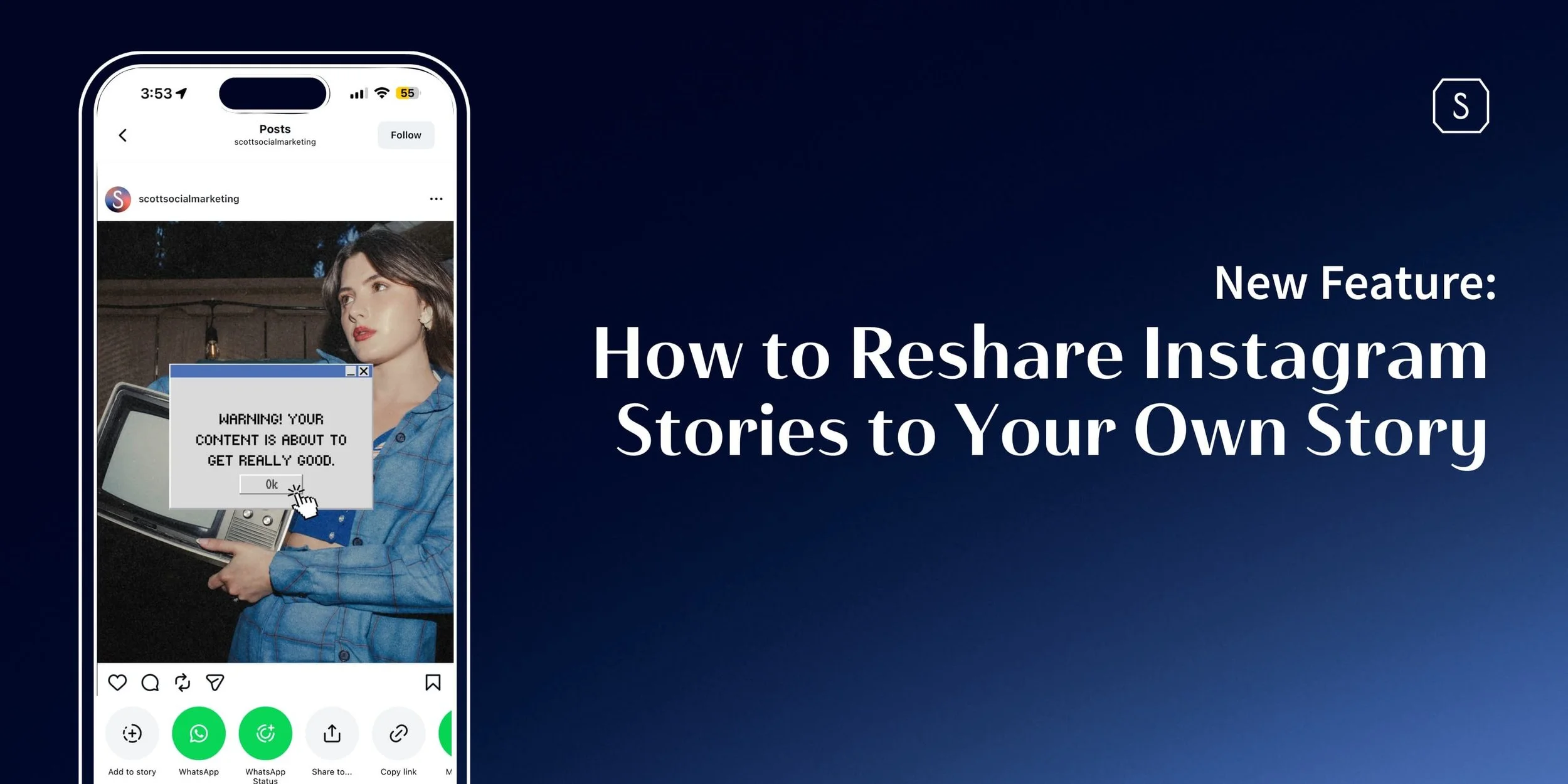 How to Reshare Instagram Stories to Your Own Story