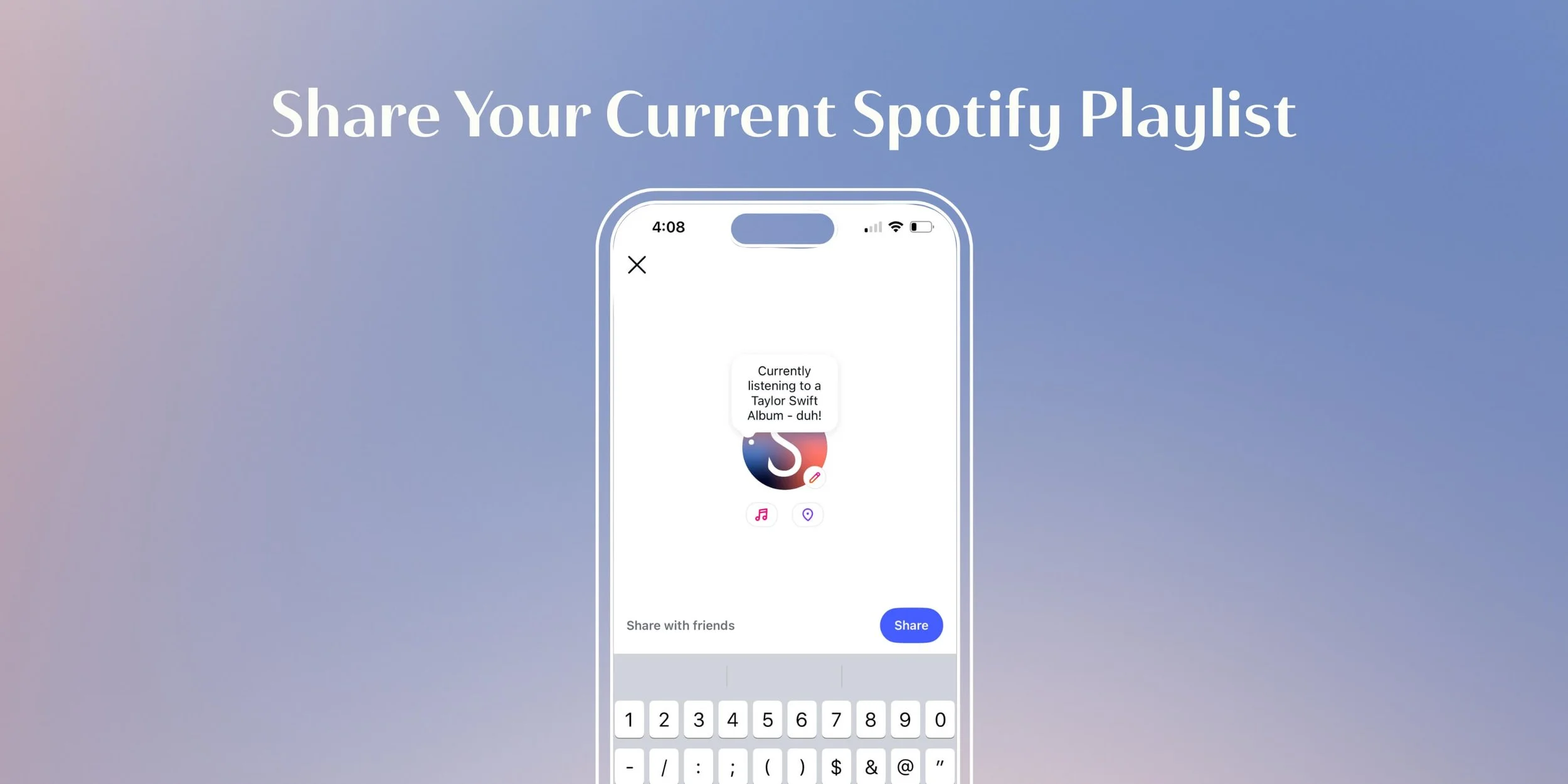 Instagram Notes Prompts: Share Your Current Spotify Playlist