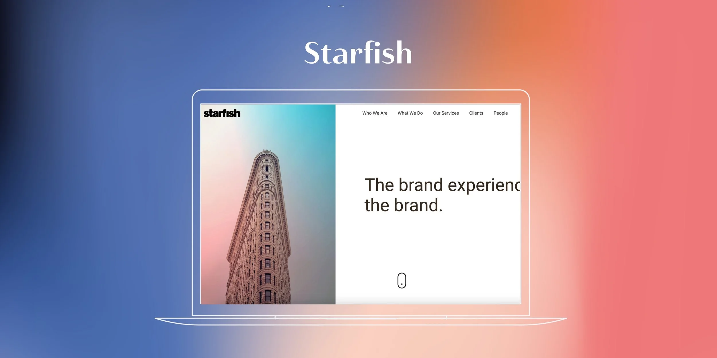 Starfish NYC branding and creative agency website