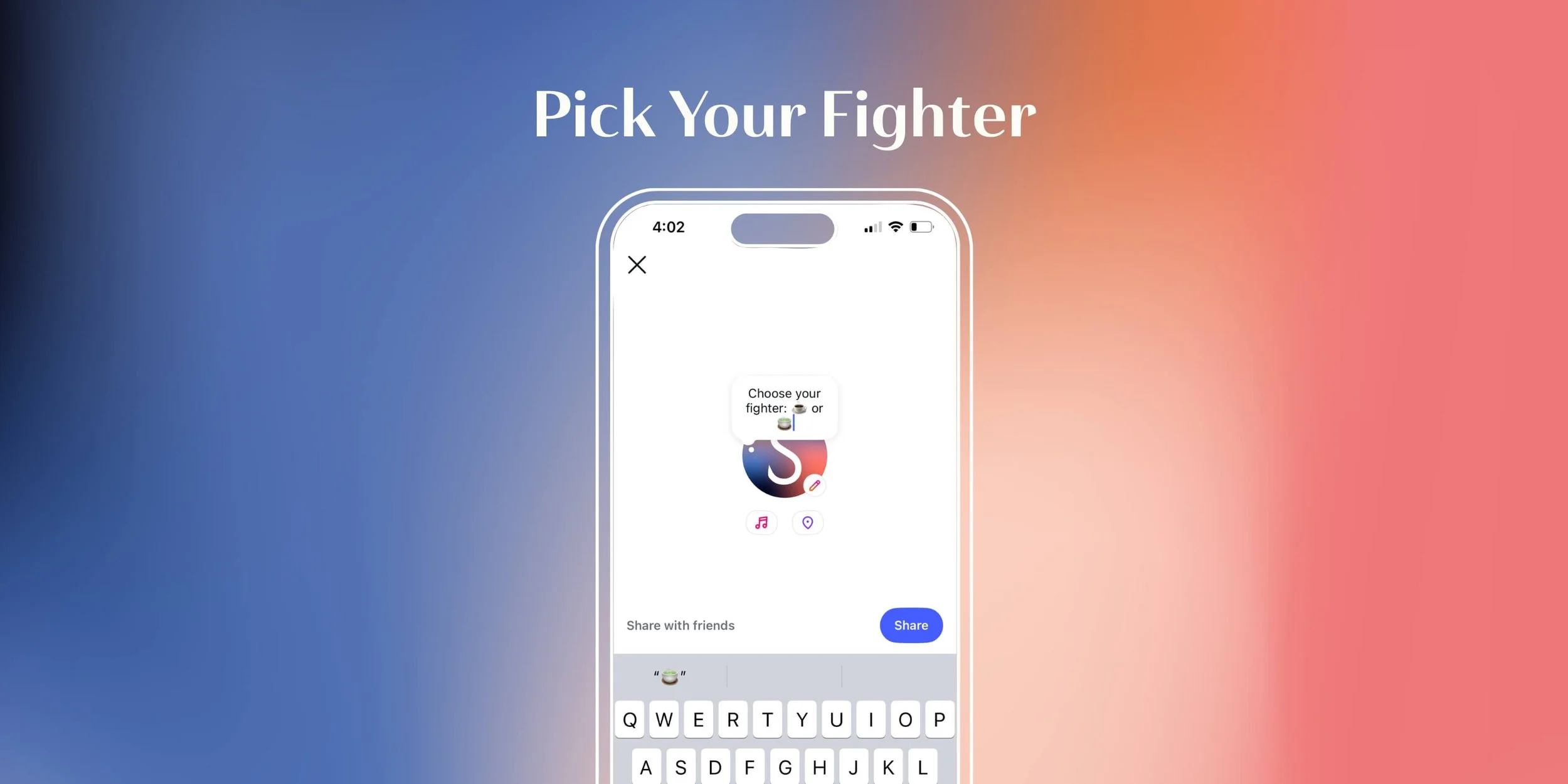 Instagram Notes Prompts: Pick Your Fighter