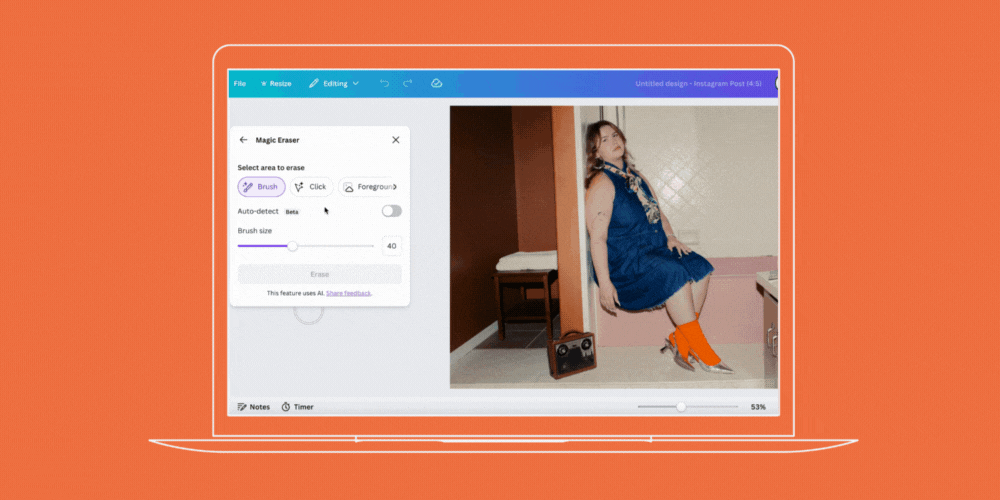 Canva Magic Eraser: Perfect Your Styled Photoshoots