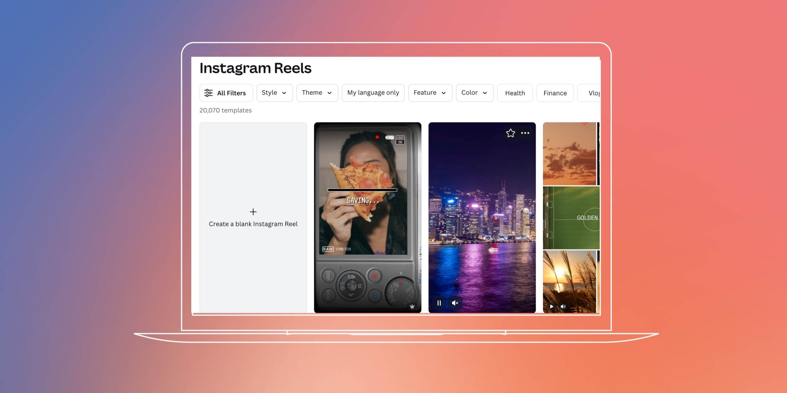 Content Creation Templates: Instagram Reels