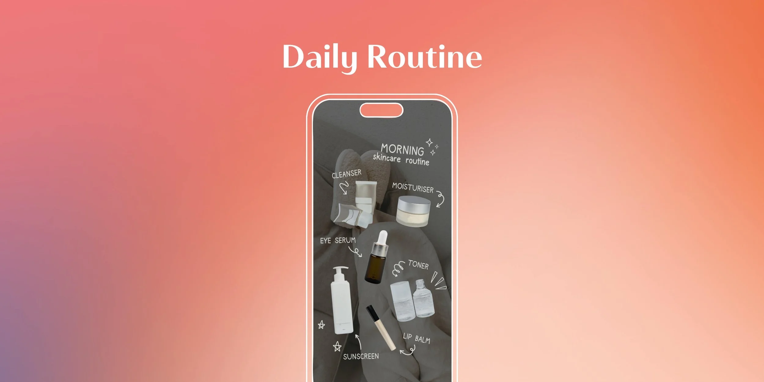 Instagram Story Templates: Daily Routine