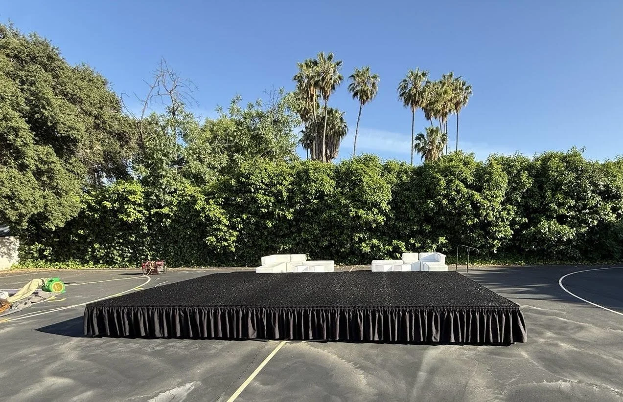 High Quality Stage Rentals in Los Angeles — Lustré Event Rentals