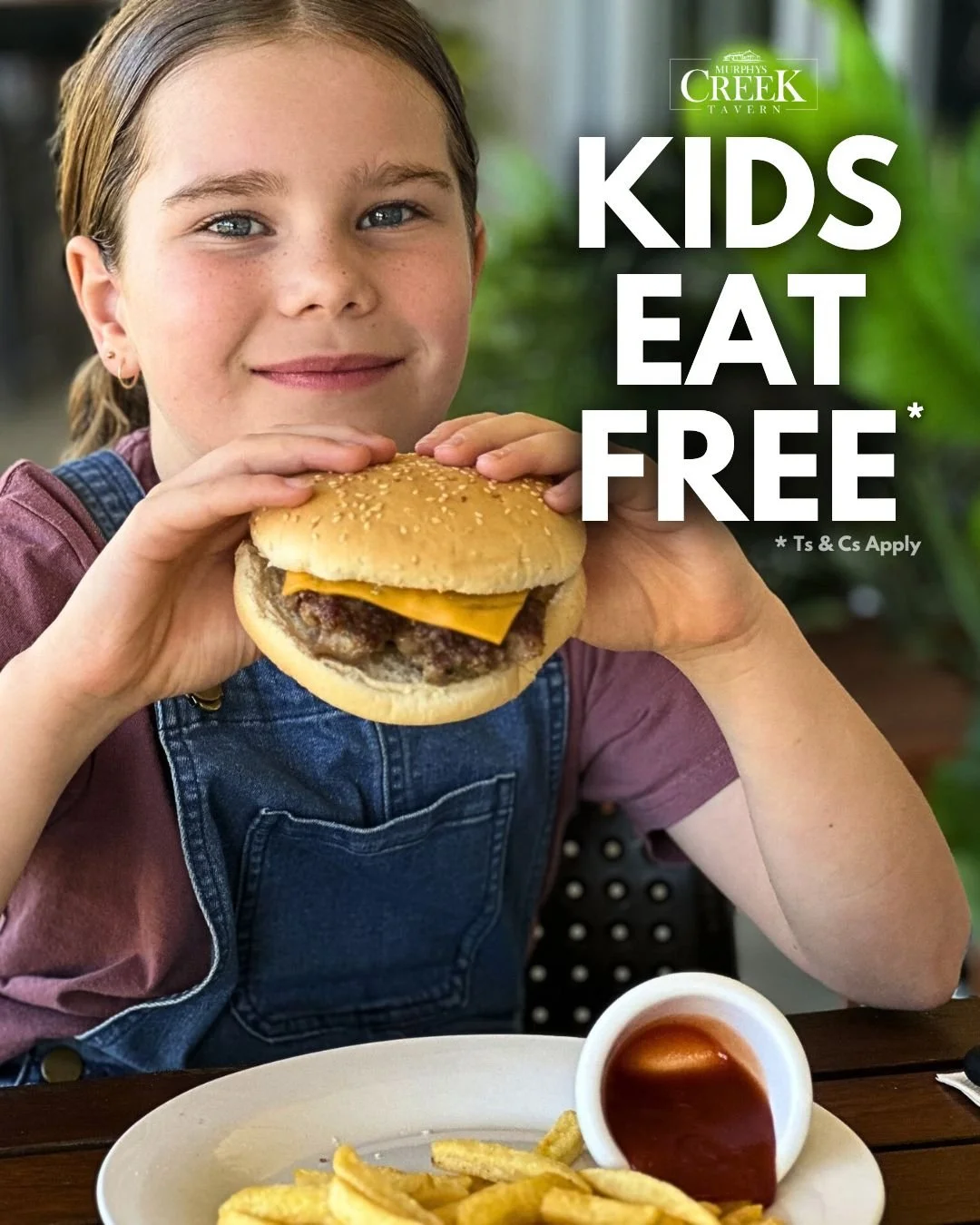 Easy family dinner. Happy kids. Great value!

Every Thursday night, the kids eat free* when you dine with us... because family nights should be simple (and fun).

👉 * For full details or to book, tap the link in our bio ⬆️⬆️⬆️

#murphyscreektavern #