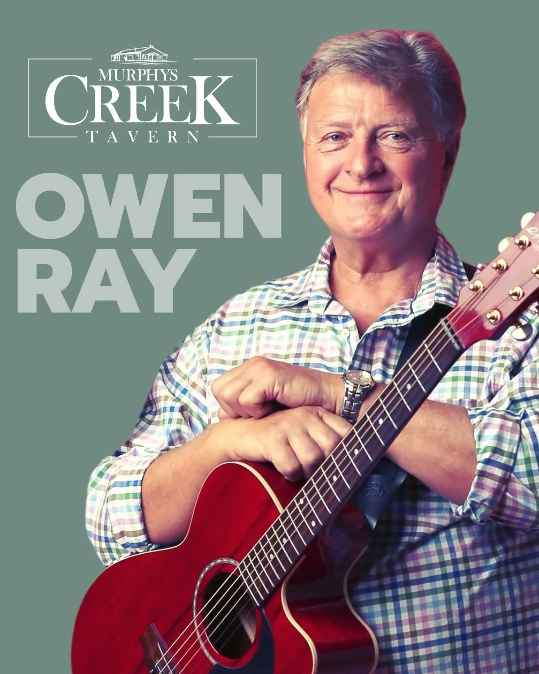 🎶 Friday nights just got even better at The Creek!

Join us for live music with Owen Ray, &ldquo;The Music Man&rdquo; next Friday night 6pm.

Owen will be playing and singing all your favourite classic hits... Country, Rock&rsquo;n&rsquo;Roll and ti