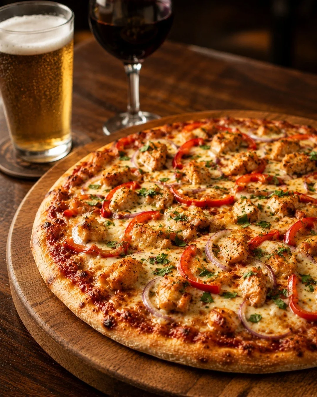 Tomorrow night's pizza cravings start now...

The dough's being prepared, the toppings are ready and tomorrow night, four delicious pizzas will be coming out of the oven at The Creek.

Whether you're into loaded classics, gourmet flavours or the kind