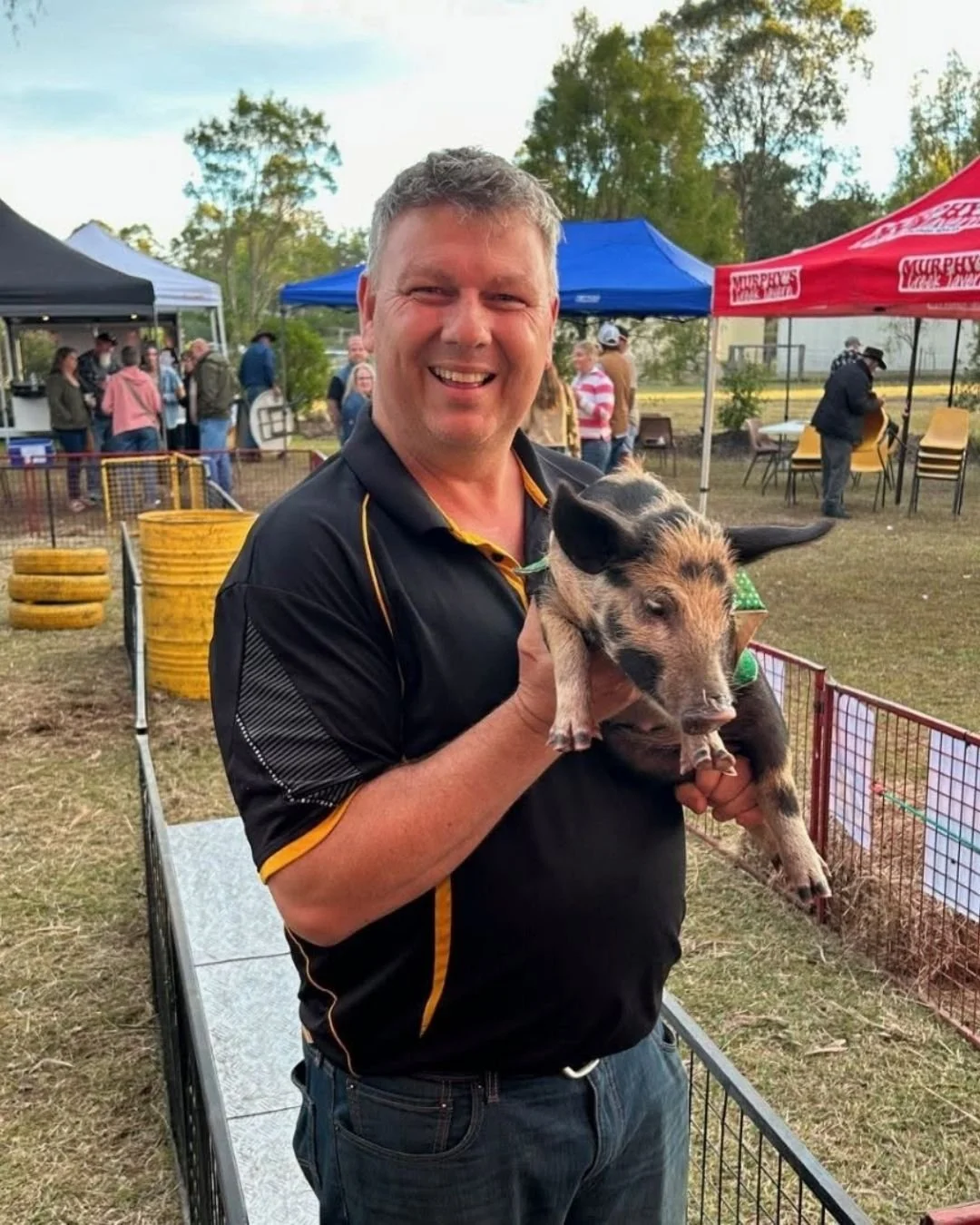 The little piggies are almost ready to race! 🏁🐖🐖🐖

The Murphys Creek Pig Races are back THIS SATURDAY from 12pm&ndash;5pm.

Pig racing, great food, cold drinks, plenty of laughs and a fantastic family day out at The Creek - all while supporting a