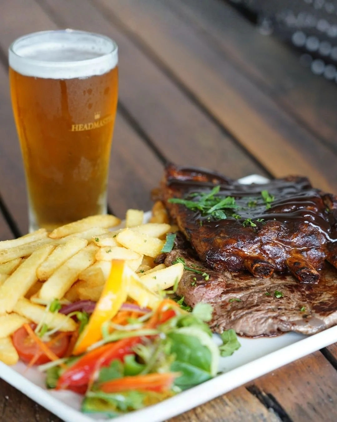 Your Thursday just got considerably meatier!

Saucy ribs. Juicy rump. All the trimmings. Just $30 tonight.
Throw in your favourite cold one and consider dinner very well handled.

Available from 5:30pm. Call 4630 5999 to book.
Dine. Drink. Discover.
