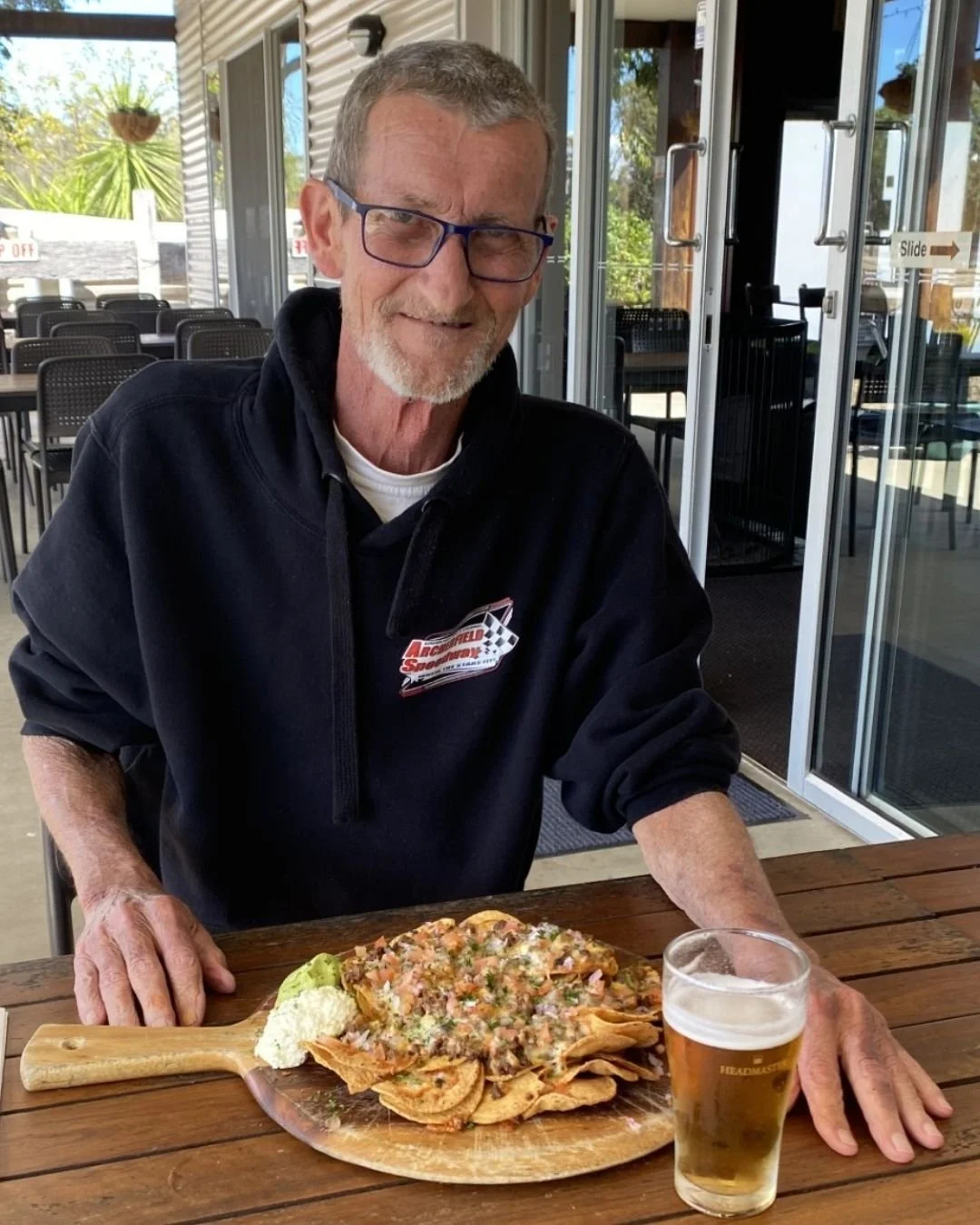 Mick&rsquo;s smile says it all.

He stopped by yesterday to enjoy our Nachos from our weekday $18 lunch menu!

We already know our lunch specials are delicious, but we still love seeing our customers enjoy them. A proper pub lunch paired with a cold 