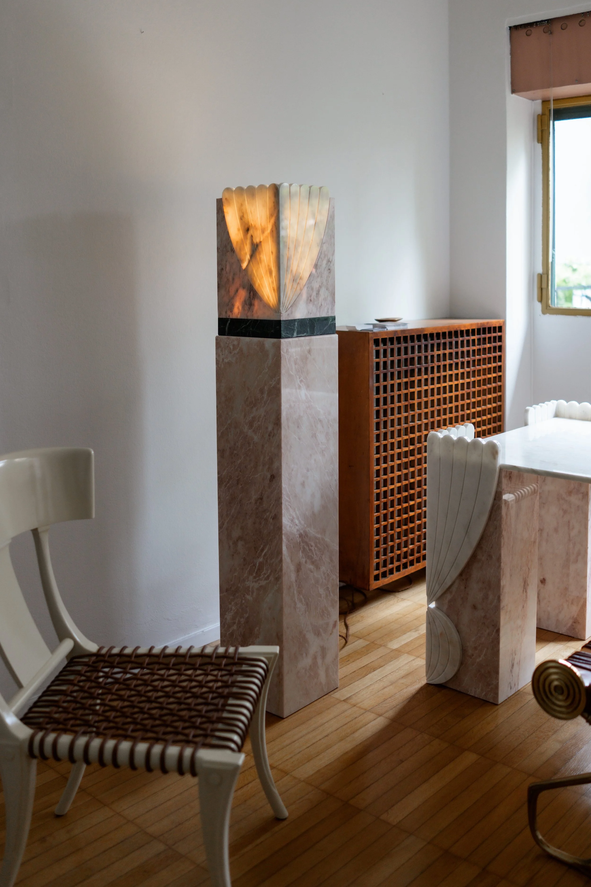 Milan Design Week exhibition space photography natural light