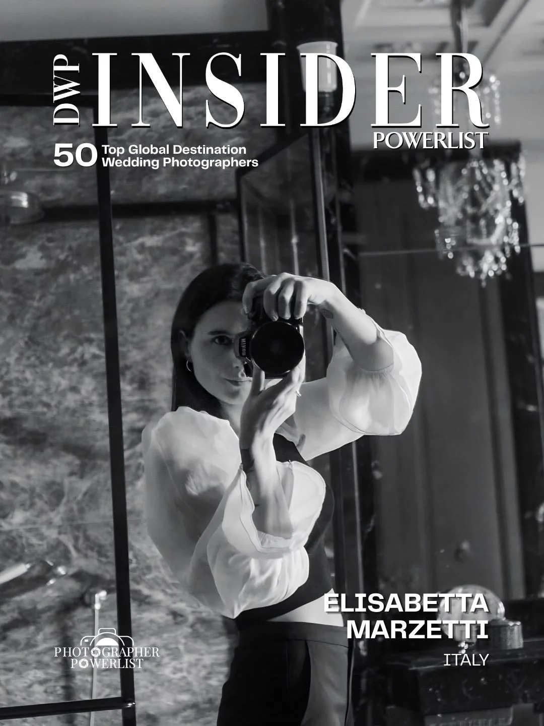 Elisabetta Marzetti destination wedding photographer recognised by The Wed Wezoree and DWP
