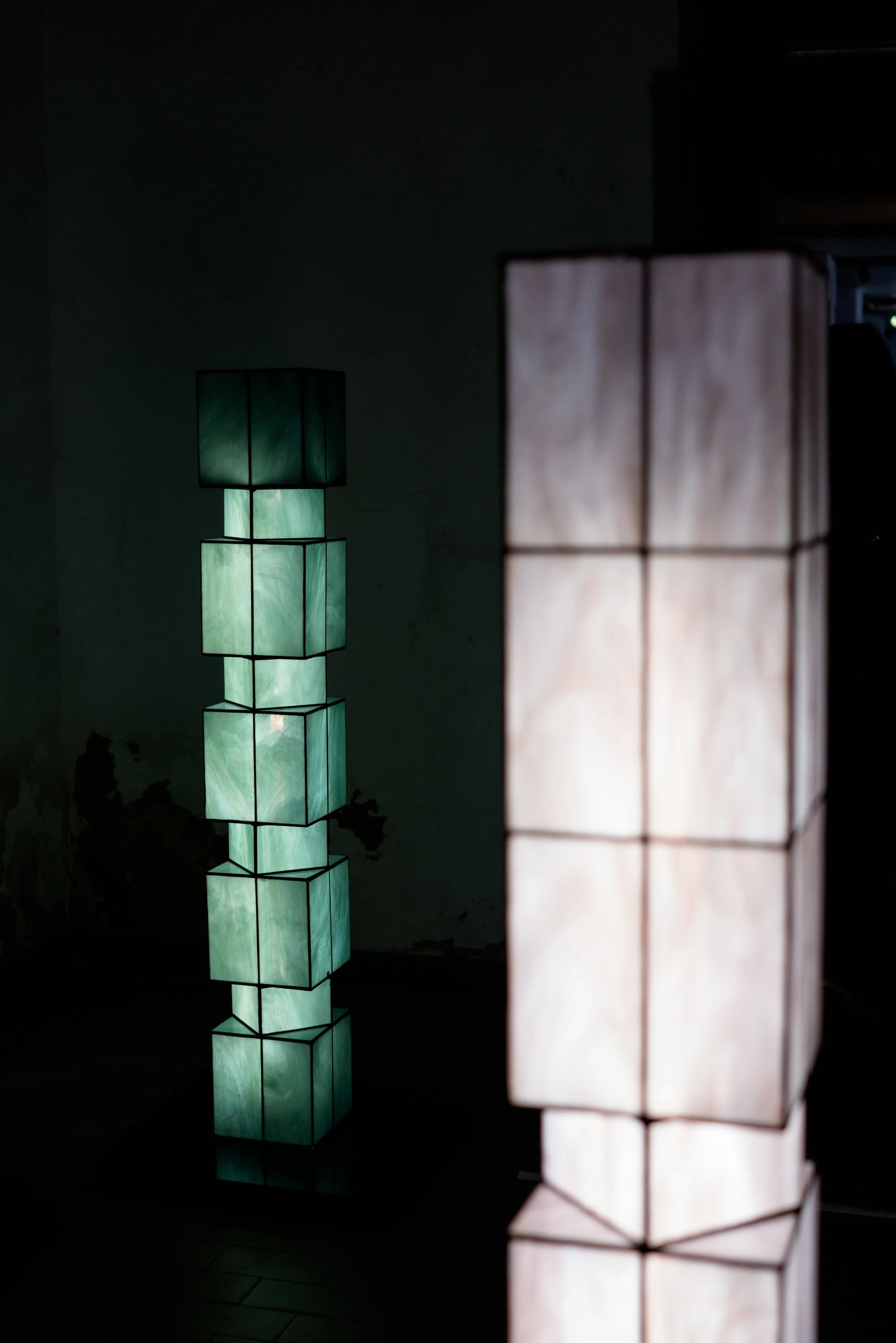 Milan Design Week window light installation space photography