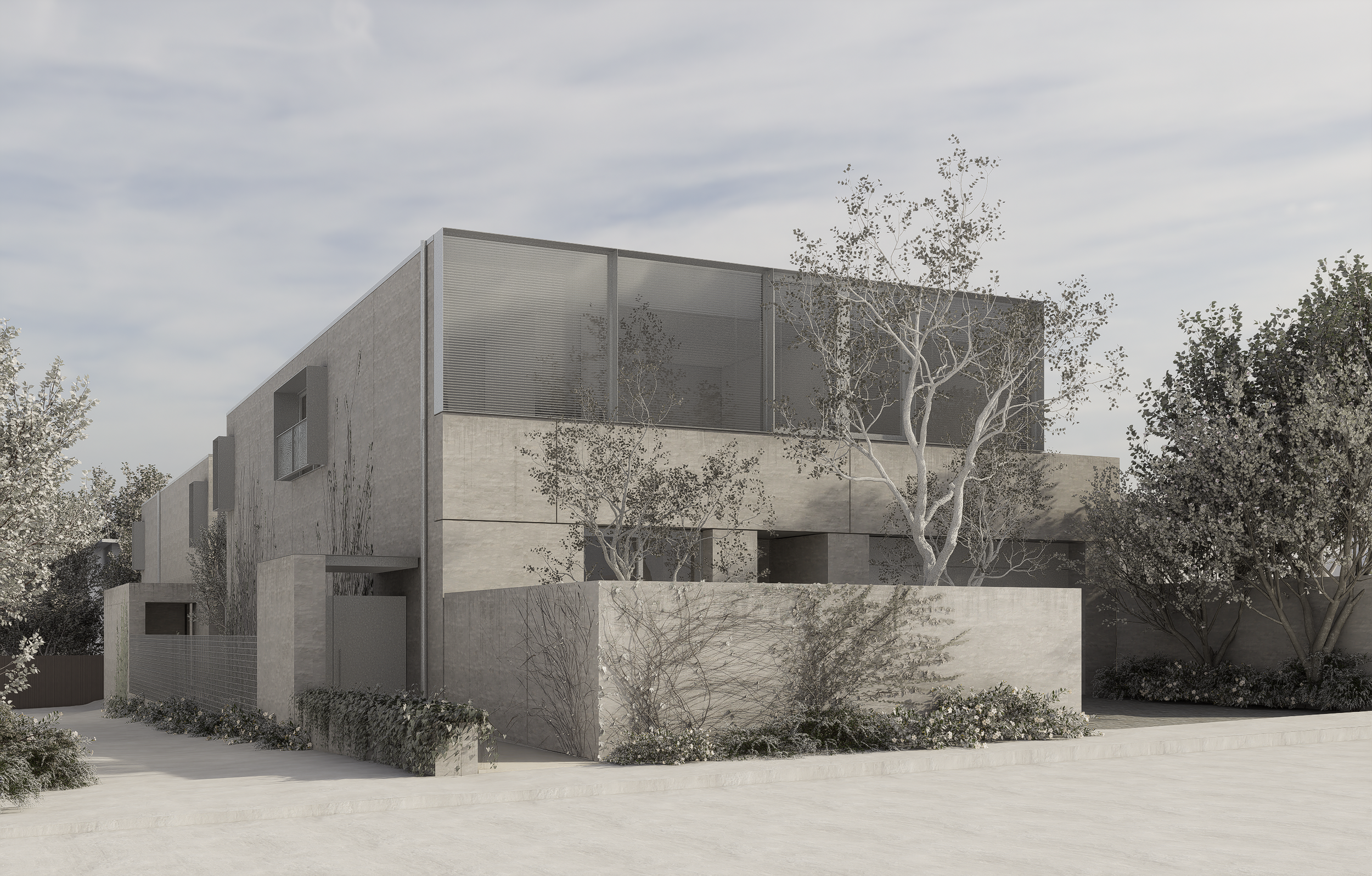 Anderson Street Townhouses: Current
