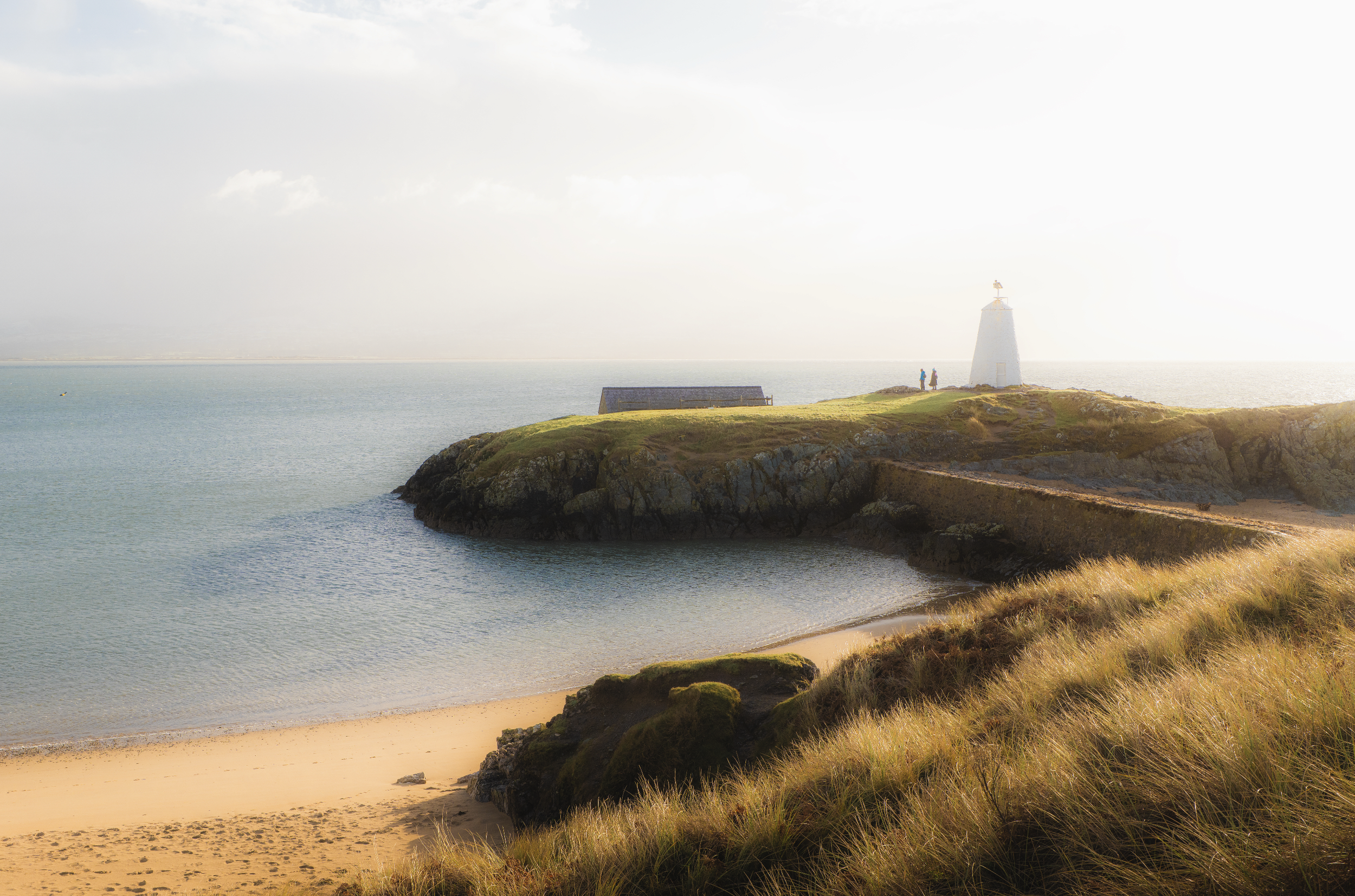 Sunrise at LLandwyn Island - Newborough Beach