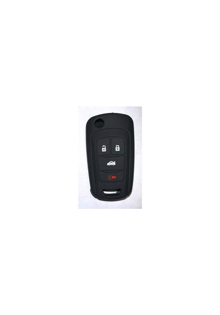 GM 4 Button with Trunk Flip Style Remote Silicone Cover