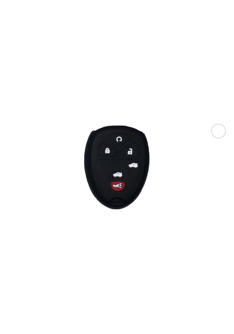 6 Button GM Remote Fob Silicon Cover - Black - OUC60221 - OUC60270