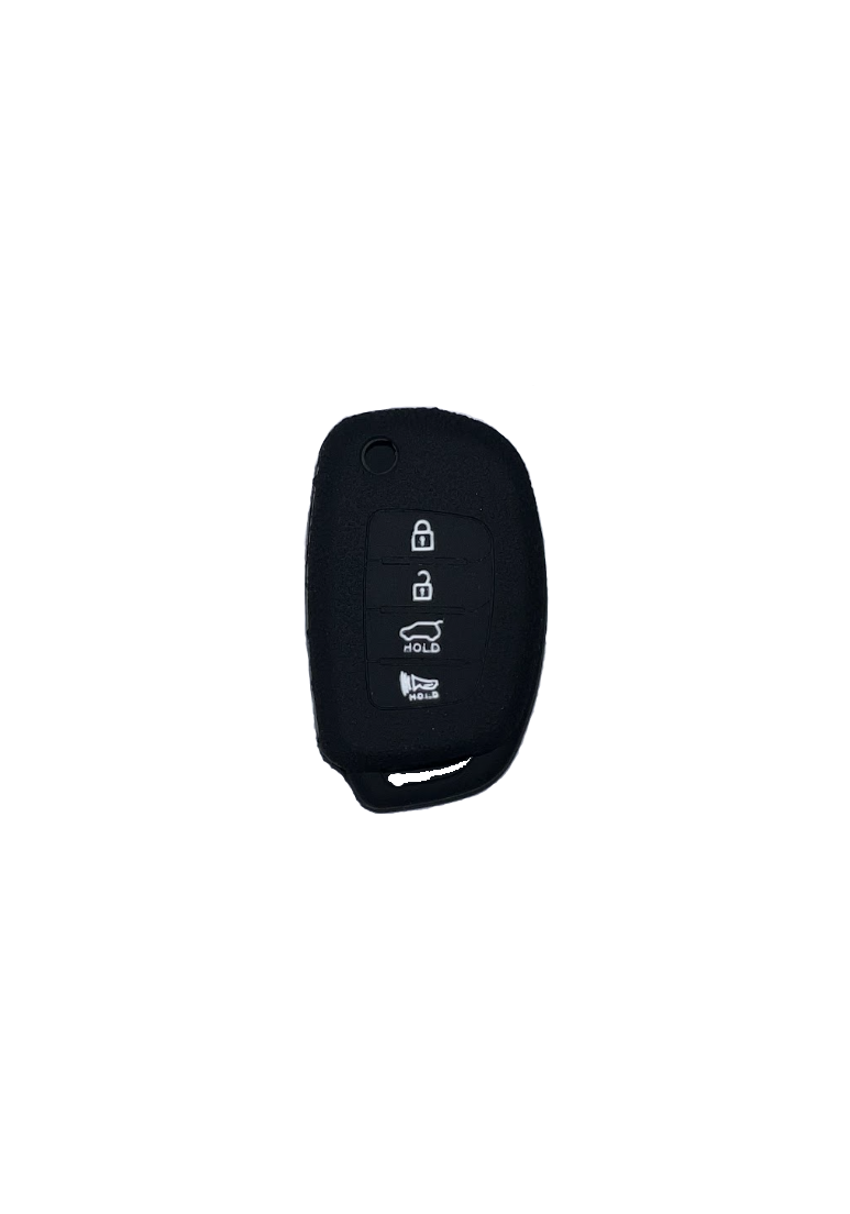Hyundai 4 Button Flip Remote Silicone Cover with SUV - Fits FCC ID TQ8-RKE-3F04
