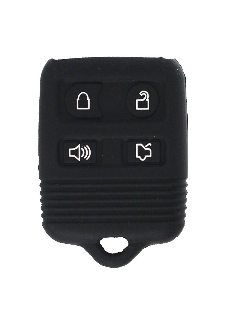 1998 - 2011 Ford 4 Button Keyless Entry Remote Cover (Silicone)- CWTWB1U331, CWTWB1U345, GQ43VT11T, CWTWB1U322- 8L3Z-15K601-AA