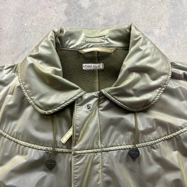 STONE　80年代　AW　ジャケット　PVC A/W 1986 Stone Island PVC Flight Jacket — 03ARCHIVECLUB