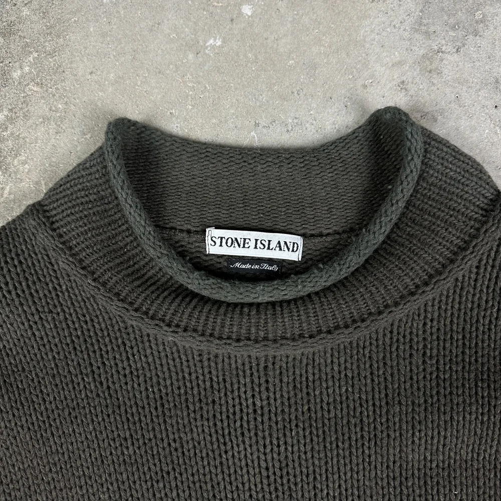 stone island 95aw mockneck knit jumper M stone island 95aw mockneck knit jumper M
