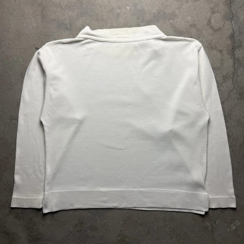 1984 Stone Island Marina Ribbed Boat Neck Sweatshirt — 03ARCHIVECLUB