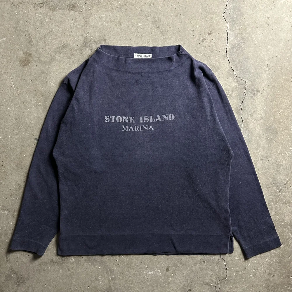 1984 Stone Island Marina Boat Neck Sweatshirt ( as seen in the