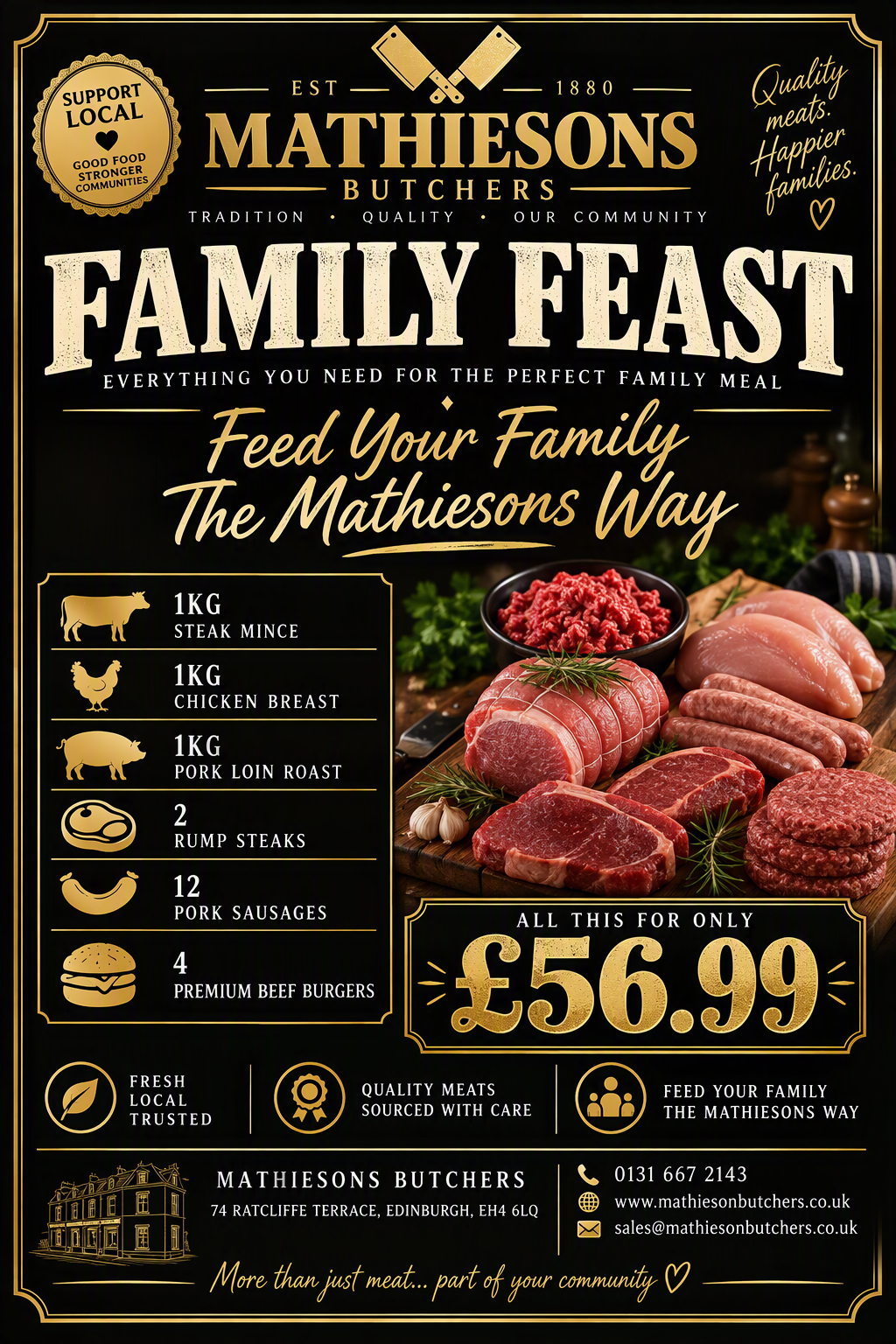 Mathiesons Family Feast Pack