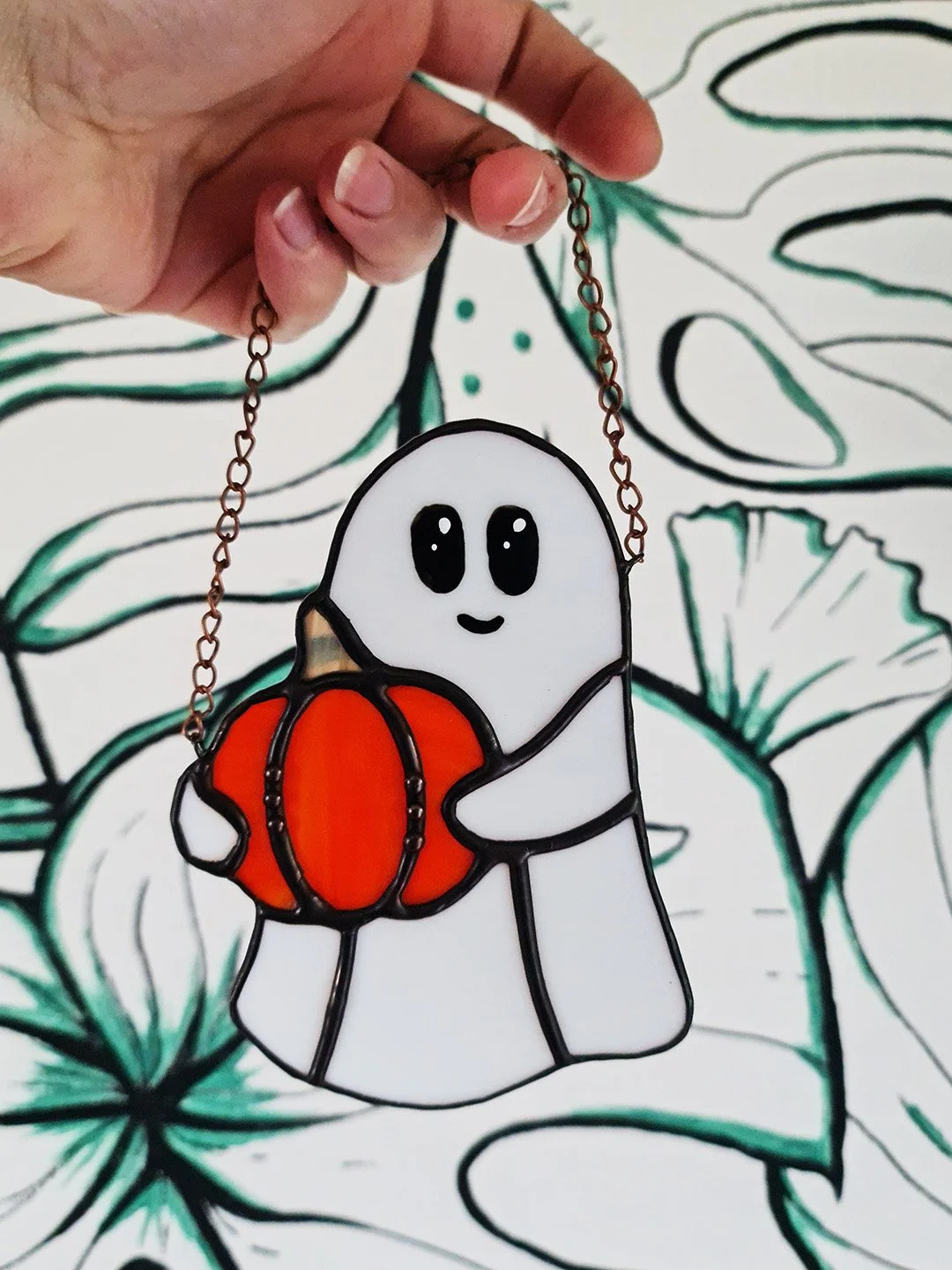 Pumpkin Ghost A