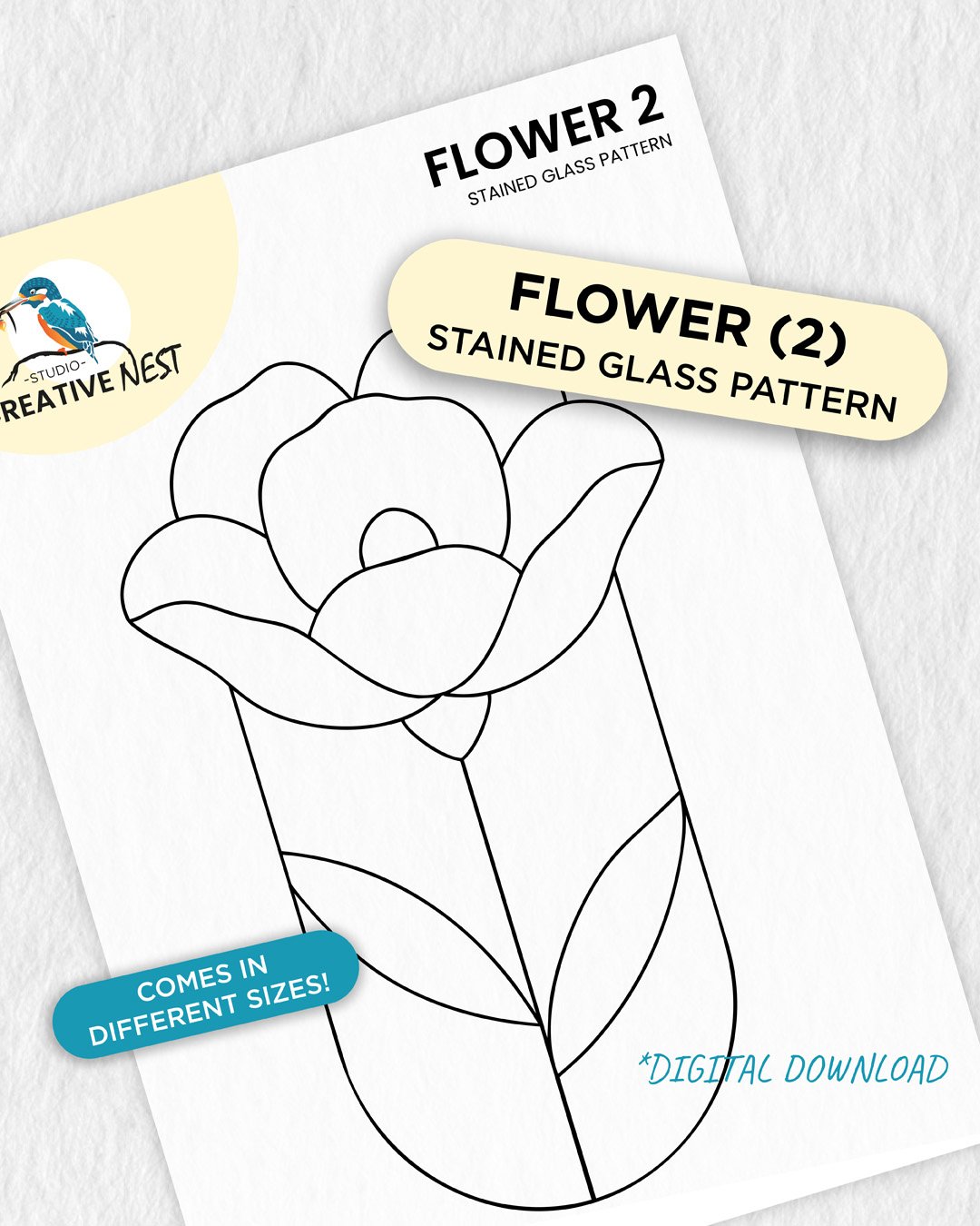 Flower 2 | Digital Download (PDF)