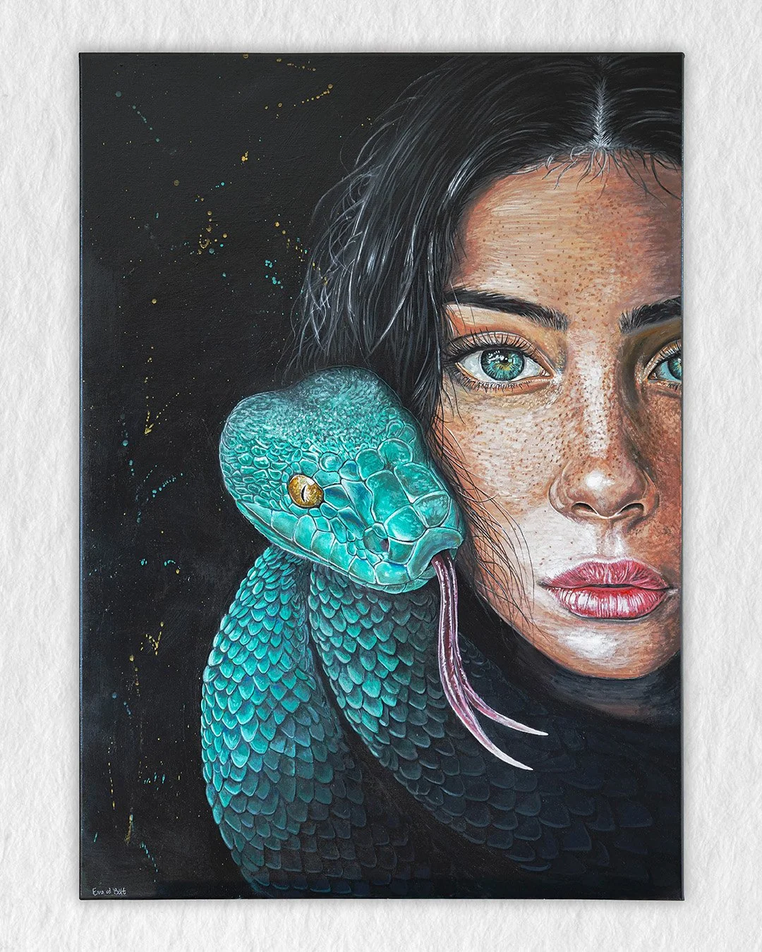 Acrylic | Beauty Isn't Always Freedom | 80 x 100cm on canvas