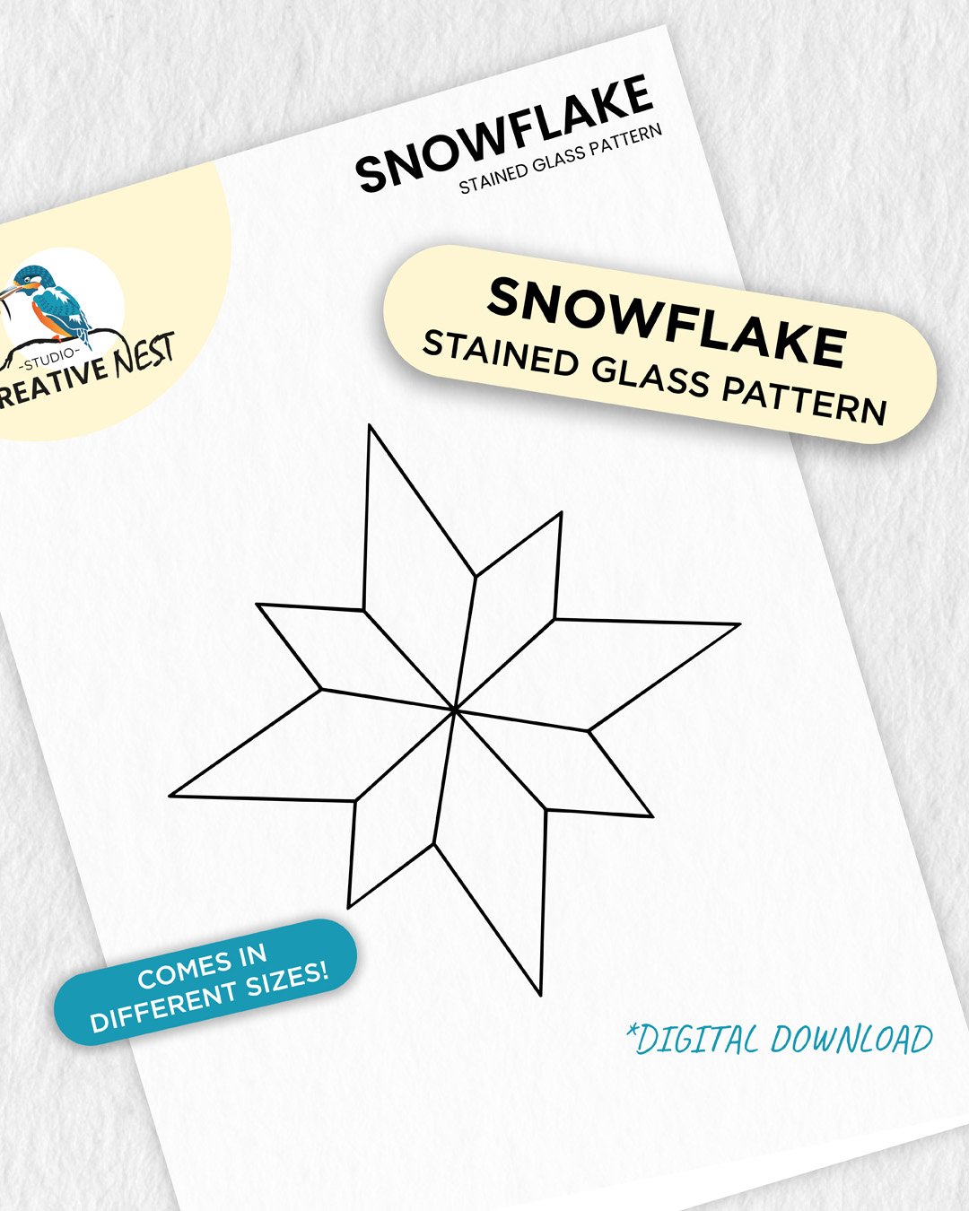 Snowflake | Digital Download (PDF)