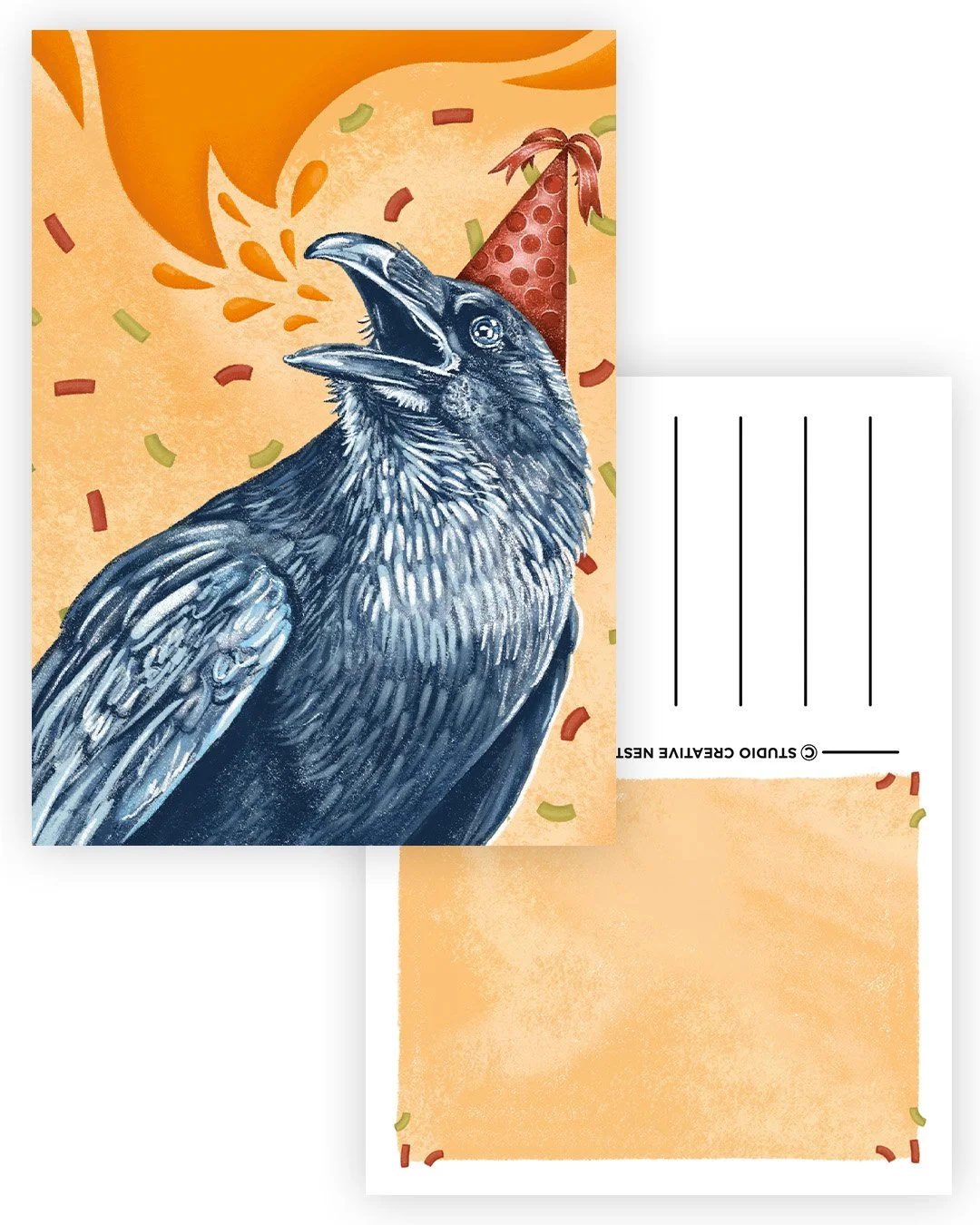 Festive Crow