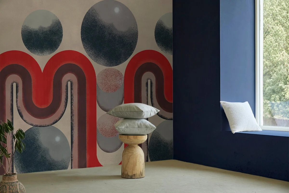 Papel pintado Tres Tintas (Barcelona)  para Lázaro Rosa Violán Studio