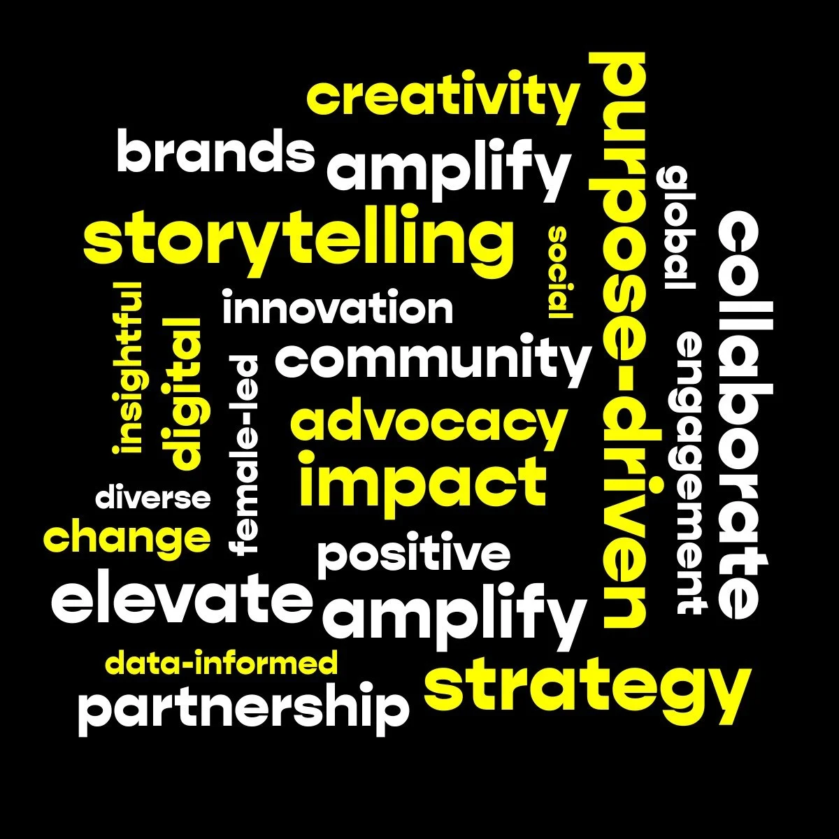 Here at Social Impact Studio, we love words. 

This World Thesaurus Day, we&rsquo;re celebrating the words that reflect who we are as a company - our values, our approach to work and our mission to help create a better world. 

Because the right word