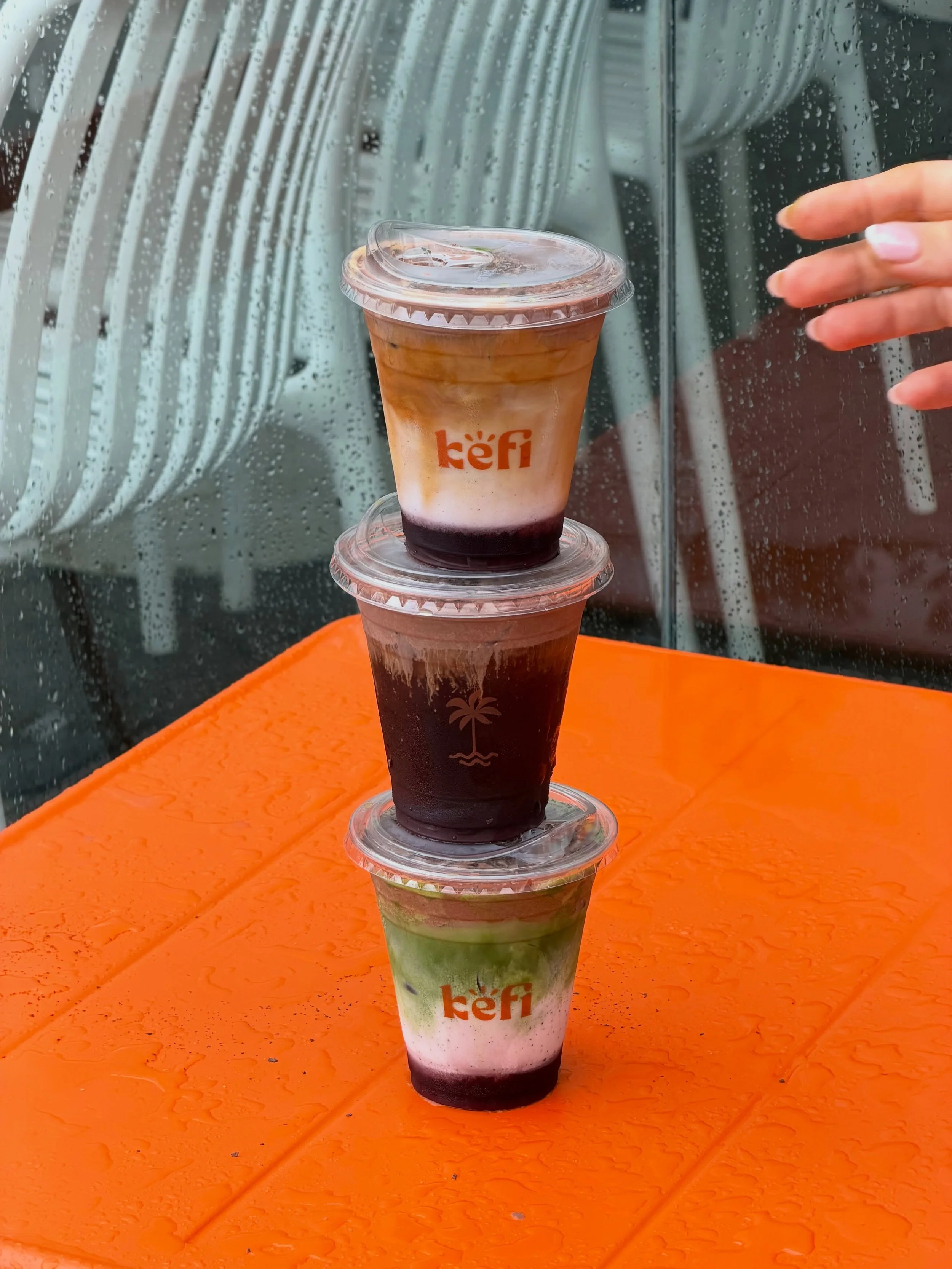guess the june matcha / cold brew special x 

#goldcoastcafe #keficafe #matcha #coldfoam #coldbrew