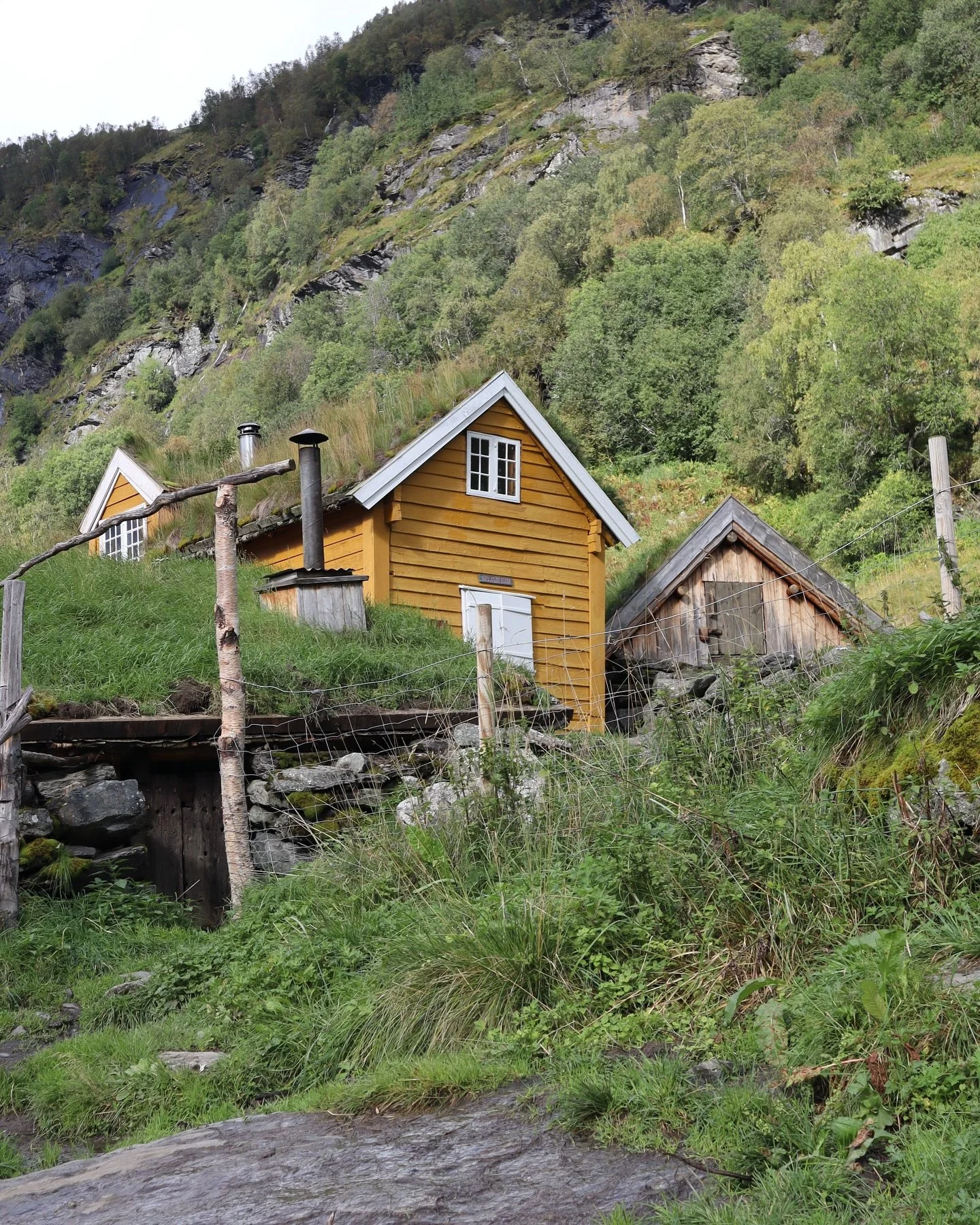 Uno dei miei hiking preferiti nella Aurlandsdalen valley, nell&rsquo;area del famoso Sognefjord, a pochi km da Flam e da Aurland. 
Da non perdere se instancabili camminatori, infatti i km percorsi sono stati di circa 20 km (7-8 ore di cammino con div
